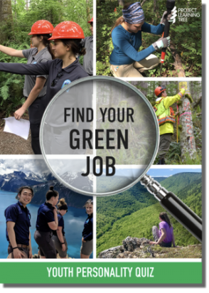 Find Your Green Job youth personality quiz